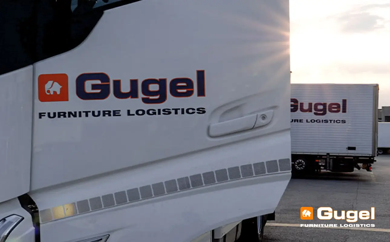 Camion Gugel per trasporti internazionali su strada